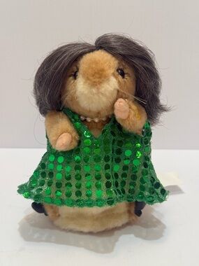 Vintage Gemmy Industries Singing Dancing Hamster Sings RESPECT Please see VIDEO